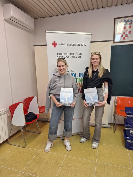 🩸 Akcija dobrovoljnog darivanja krvi – Krk, 09.04.2025. 🩸